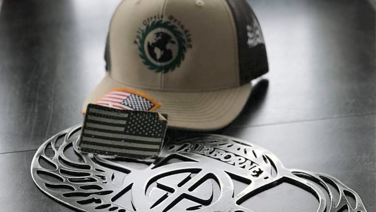 FloGrown Men's Digital Camo Patch Trucker Hat